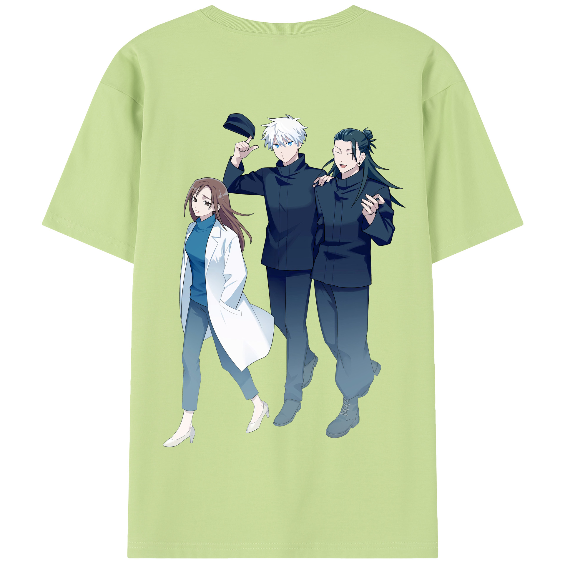 （画像用） 呪術廻戦 Jujutsu Kaisen 綿100％半袖Tシャツ（背面プリント）
